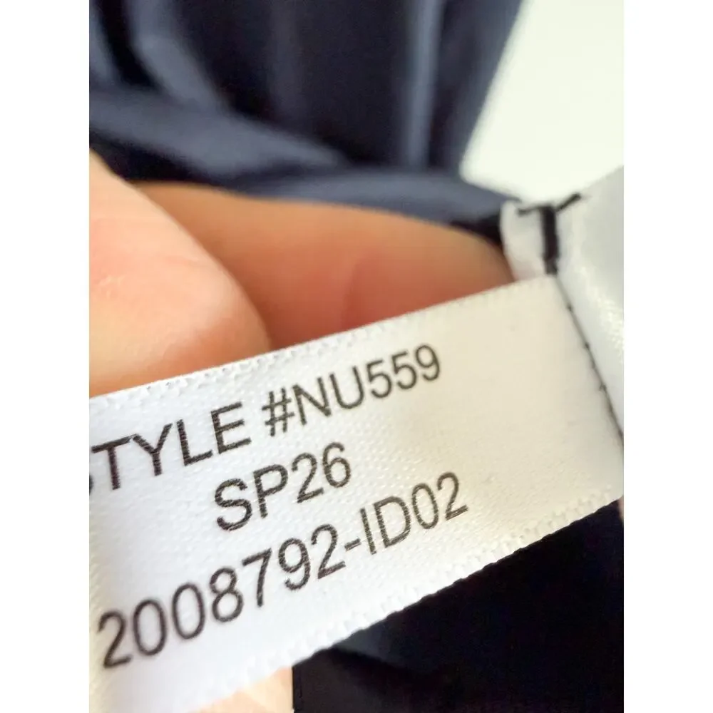 Madewell | NWT The Rylee Midi Dress Classic Navy Blue Sleeveless | Sz 10 - Picture 8 of 12